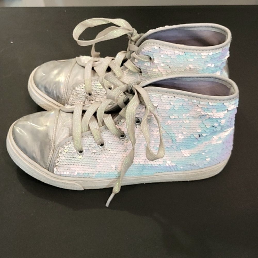 Children's Place sequin embellished sneakers
